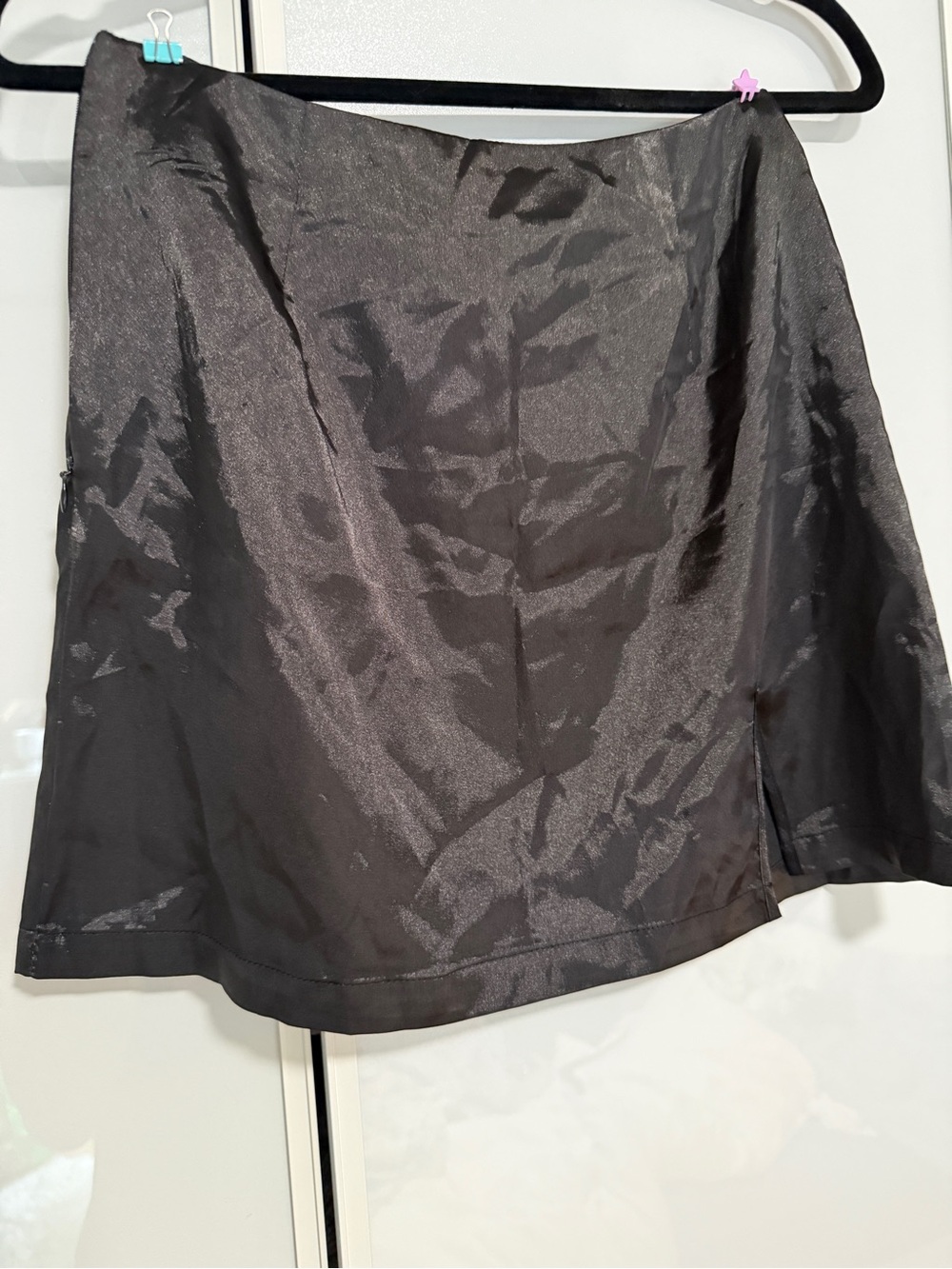 Women's Black A-Line Skirt
